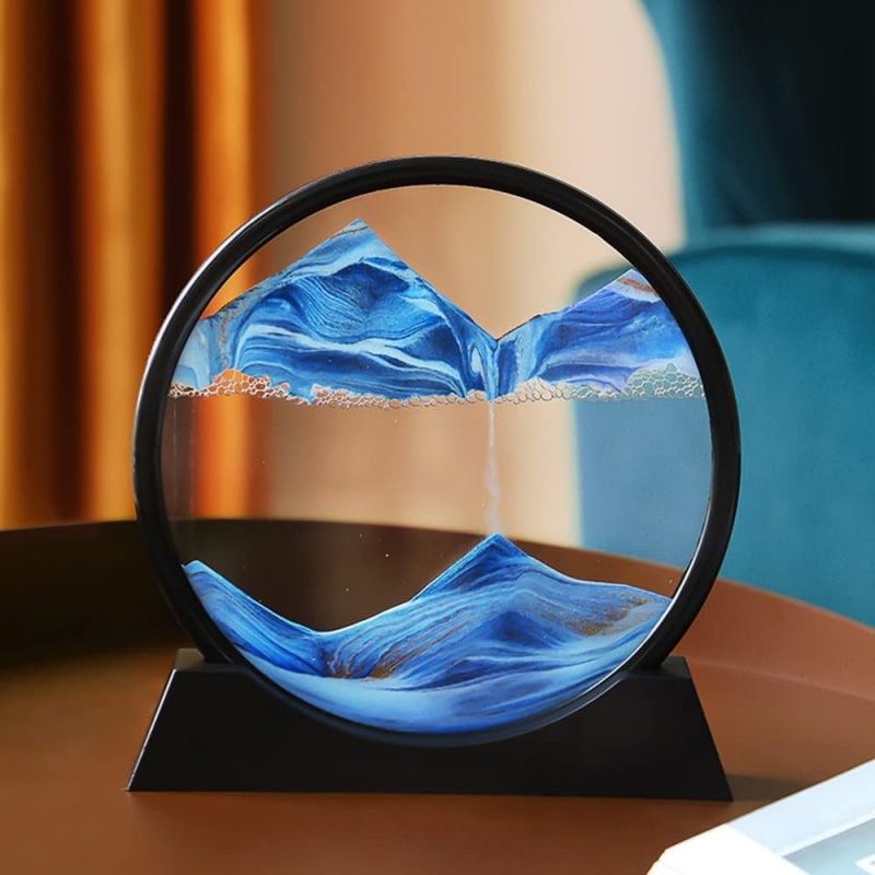 Sand Art Picture - 3D Hourglass Quicksand Moving Sand Art