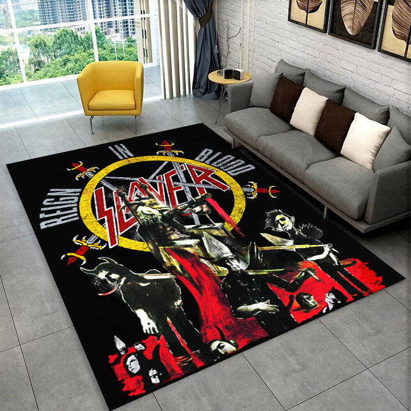 Home Decor Game Online - Retro Slayer Heavy Metal Rcck Band
