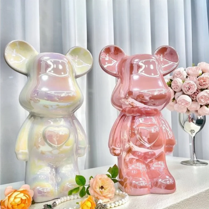 Home Decor Aesthetic Pinterest - Aesthetic Bear Figure Ceramics Plating Violent
