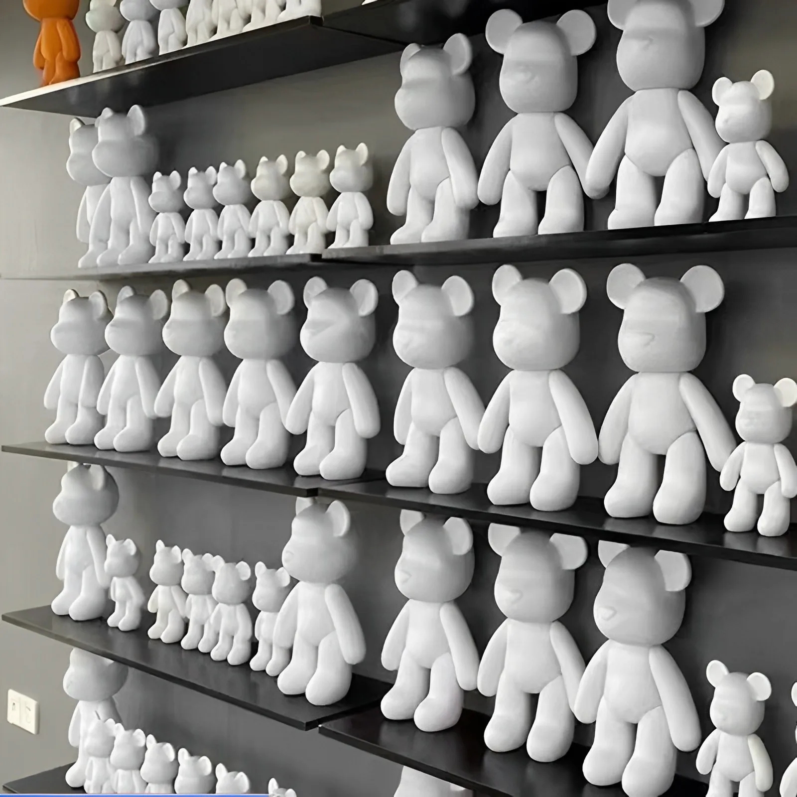 Home Decor Aesthetic Pinterest - DIY Fluid Bear Sculpture Handmade Bearbrick