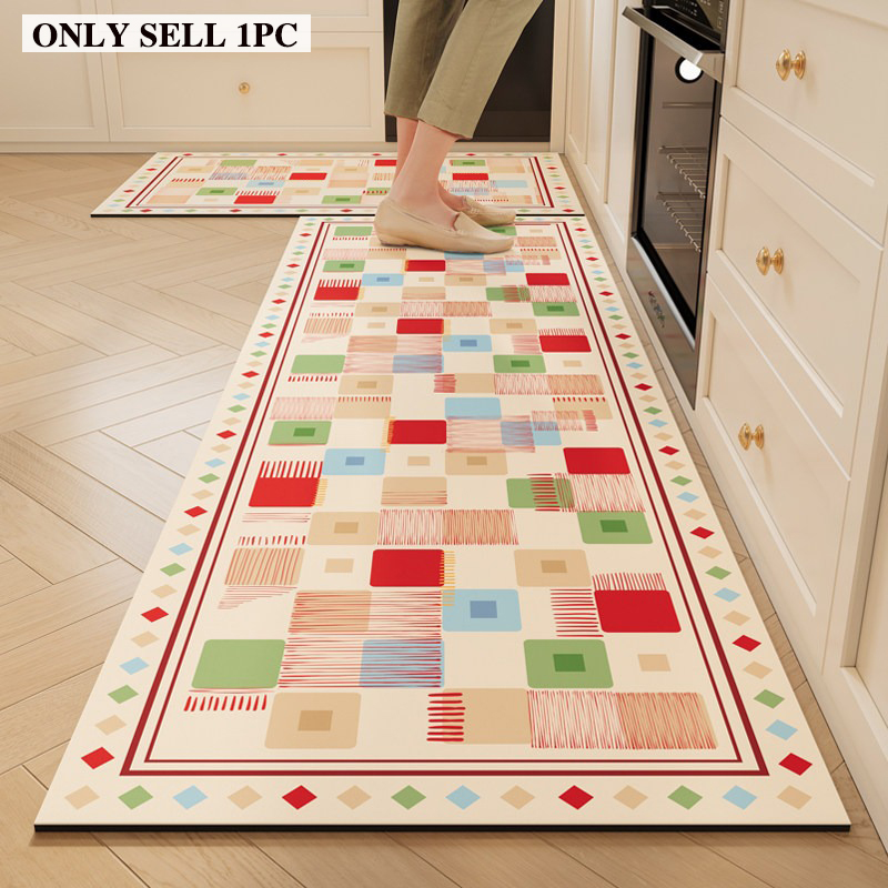 Home Decor Game Online - Kitchen Carpet Stain-resistant Wear-resistant Non-slip Floor