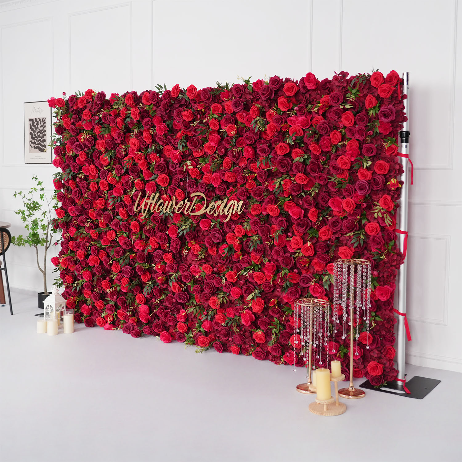 Home Decor Event - Uflower Red Rose luxury 5D Flower