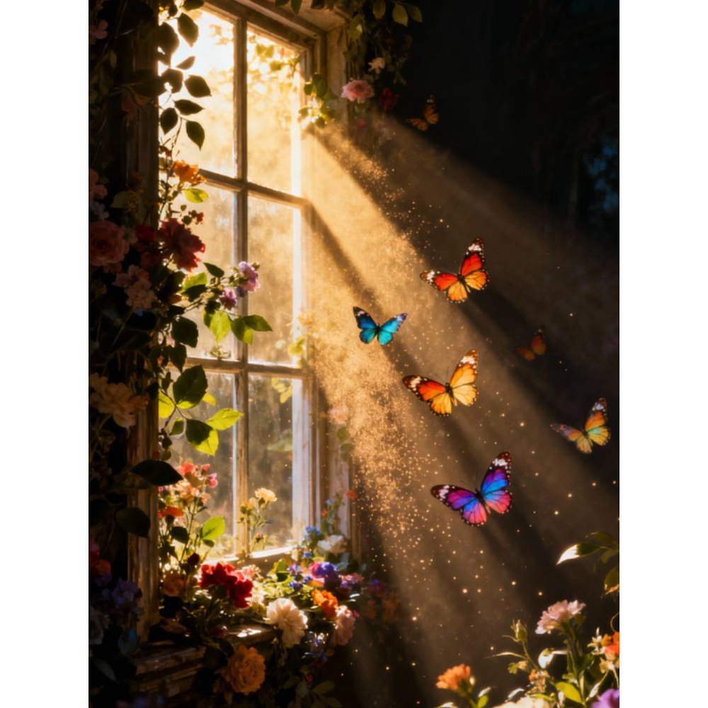 Home Decor Under 500 - 500/1000/1200/2000 PCS Jigsaw Puzzles Butterflies Under