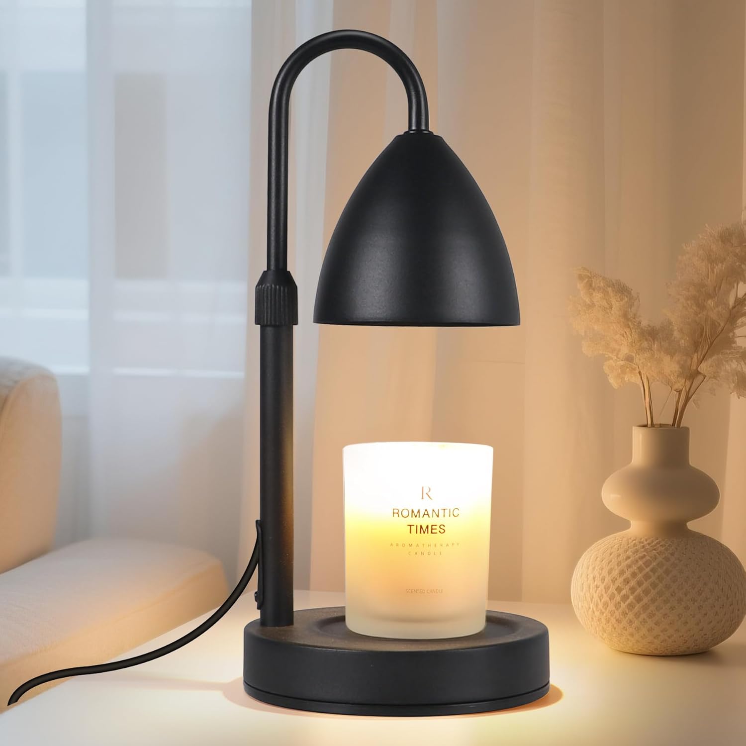 Home Decor Lamp - Candle Warmer Lamp with Timer Dimmable,