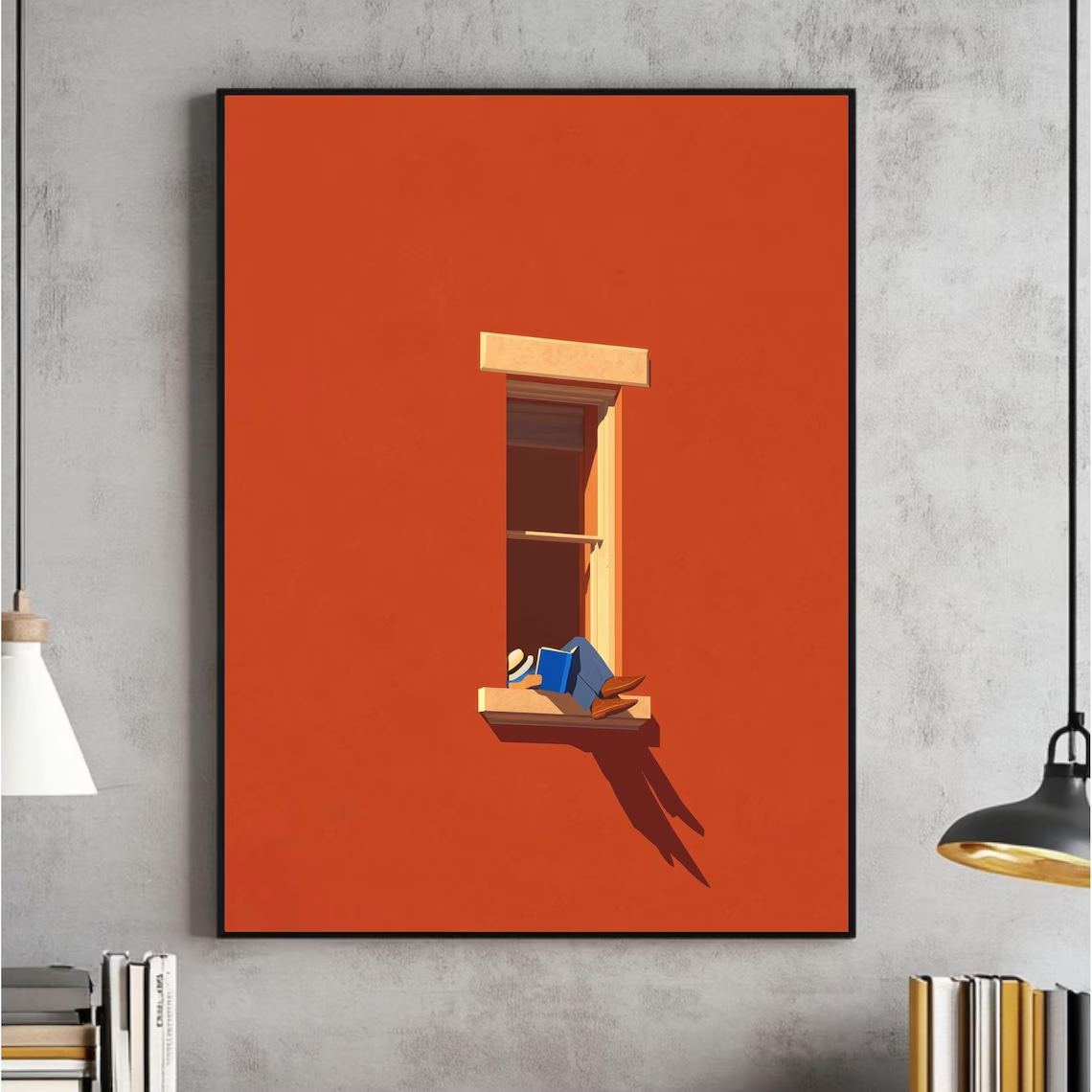 Home Decor Dopamine - Bold Minimalist Digital Wall Art, Aesthetic