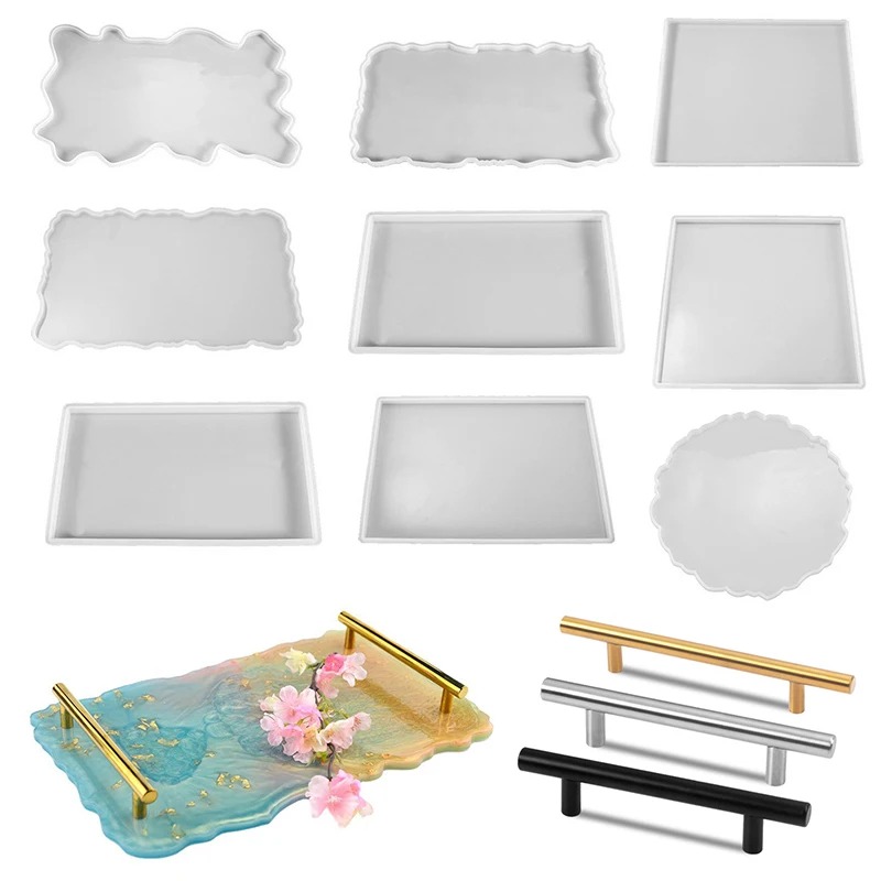 Home Decor Manufacturers - Tray Epoxy Resin Silicone Mold DIY