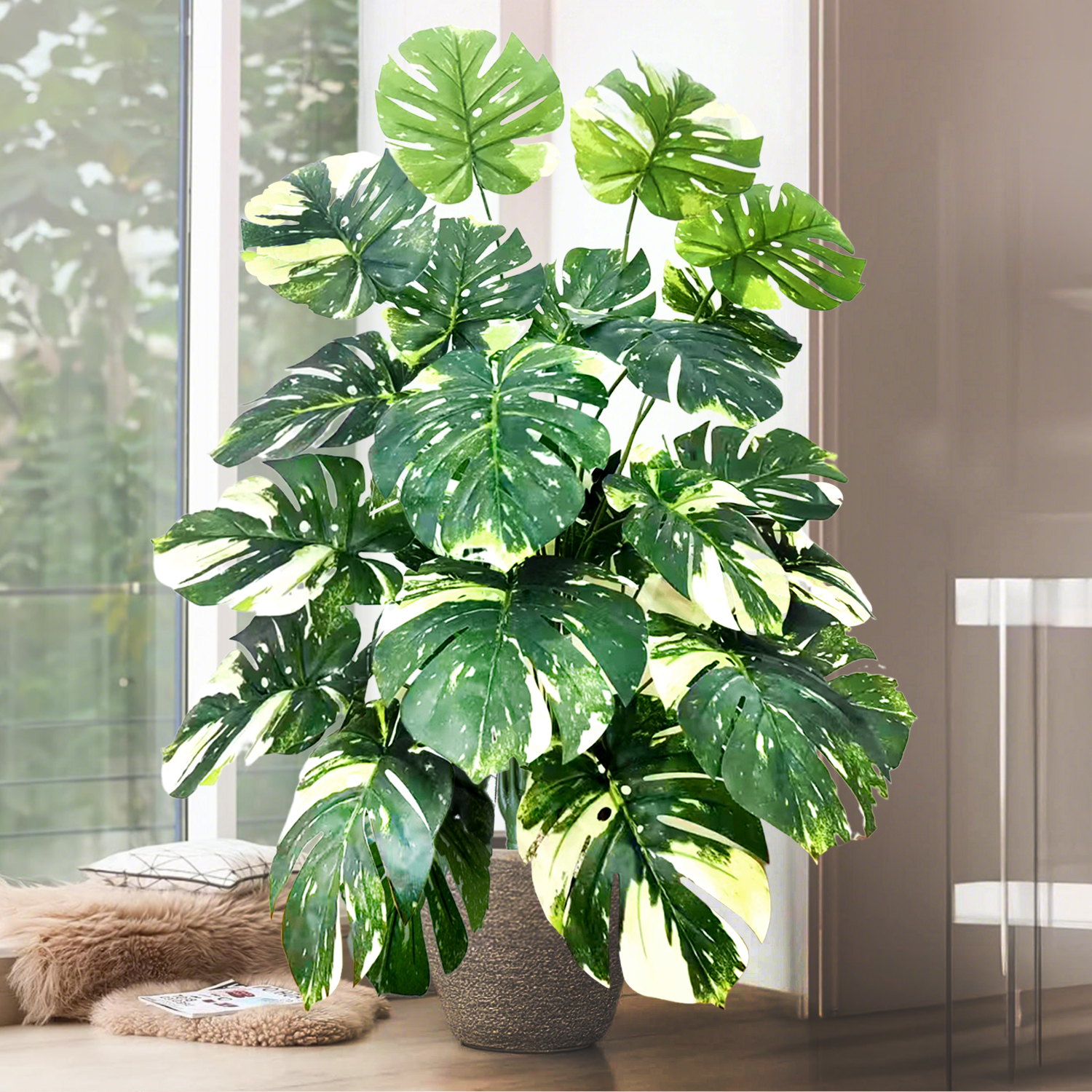 40-105cm /40.5in Artificial Mo - Victory Home Decor 评论和价格