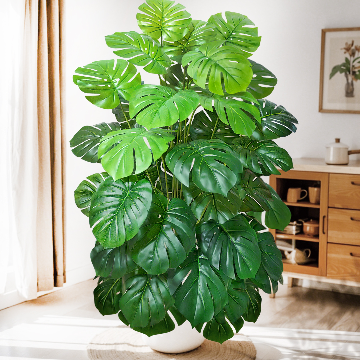 40-105cm /40.5in Artificial Mo - Victory Home Decor 评论和价格