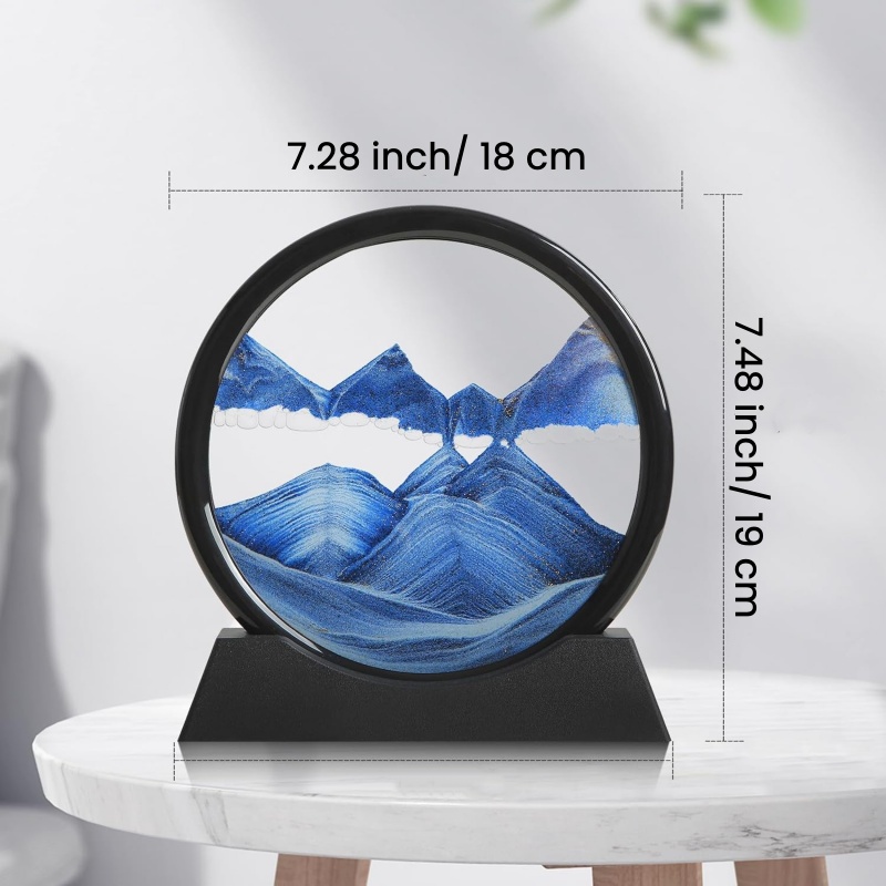 3D Hourglass Quicksand Moving  - Sand Art Picture 评论和价格