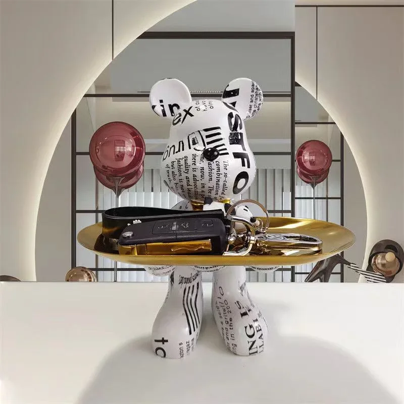 21cm Graffiti Bear Ornament Fi - Home Decor Aesthetic Pinterest 评论和价格