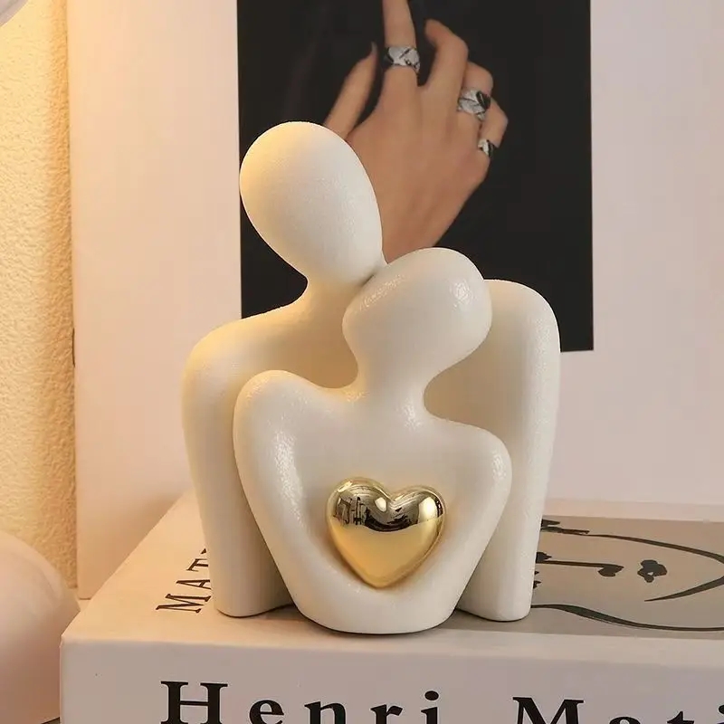 1Pc Romantic Love Embrace Stat - Home Decor Aesthetic Pinterest 评论和价格