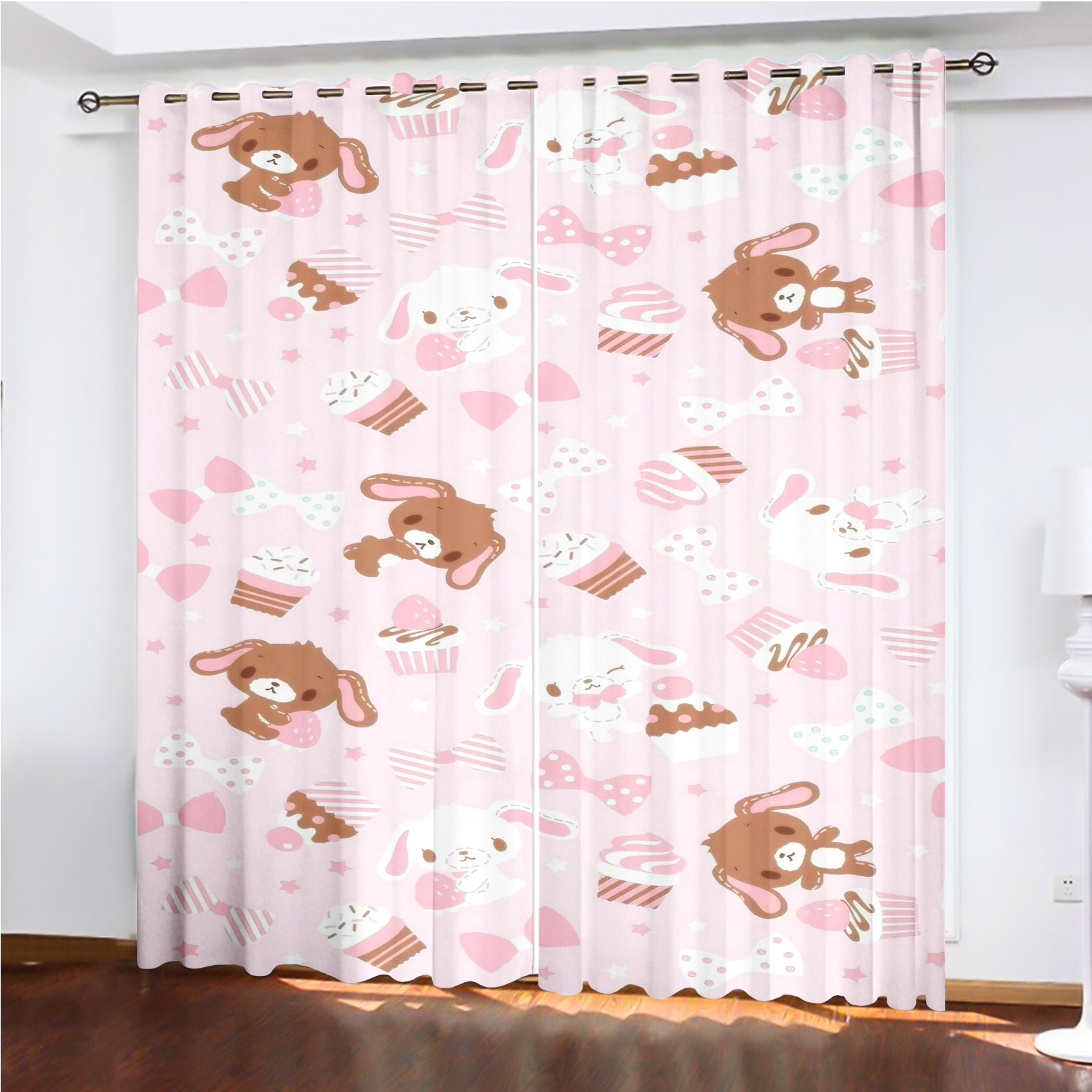 Sanrio Sugarbunnies Carousel P - Home Decor Curtain 评论和价格