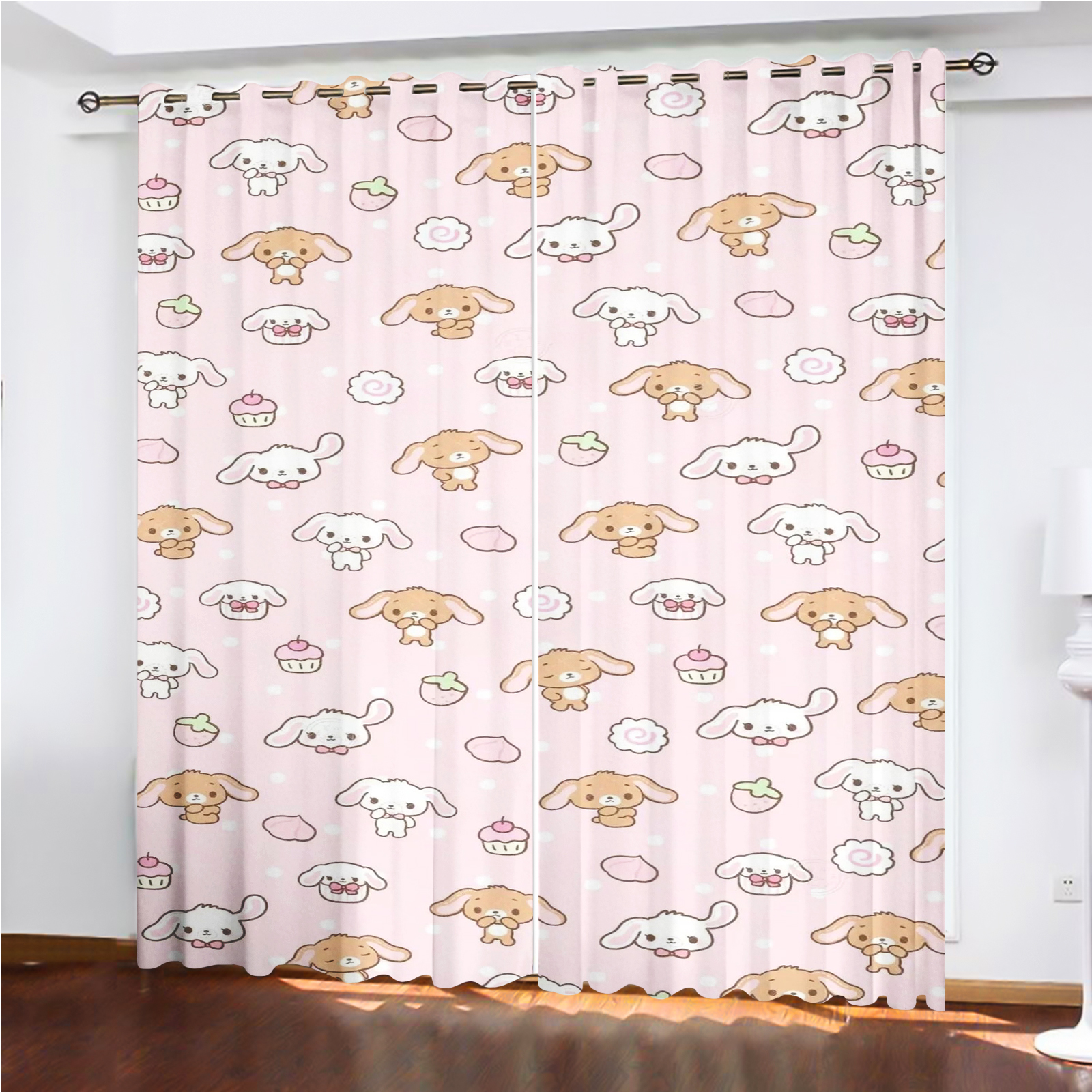 Sanrio Sugarbunnies Carousel P - Home Decor Curtain 评论和价格