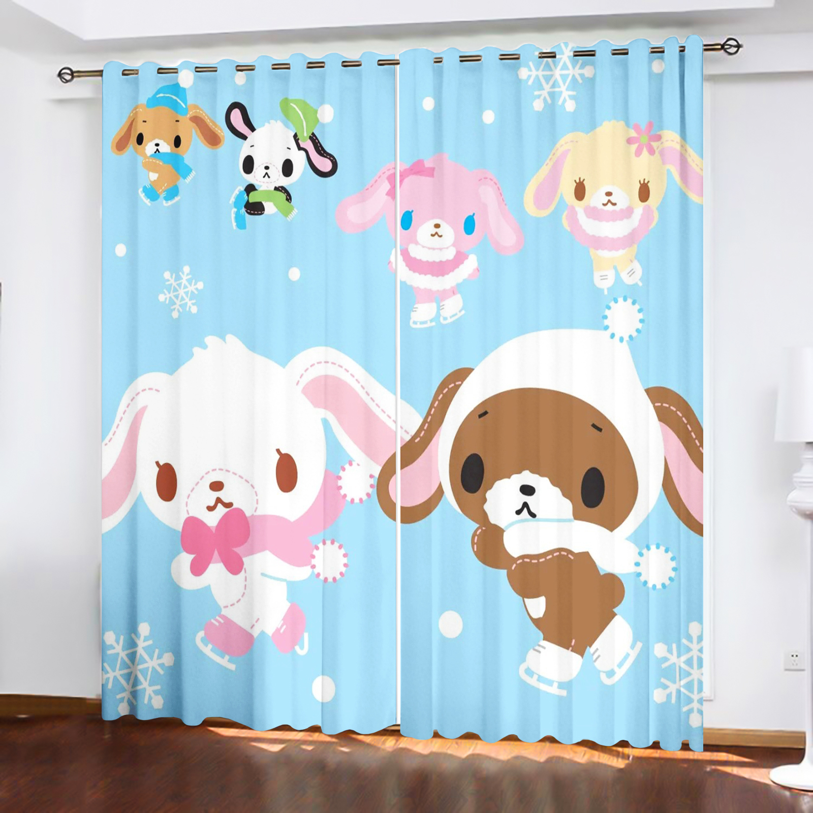 Sanrio Sugarbunnies Carousel P - Home Decor Curtain 评论和价格