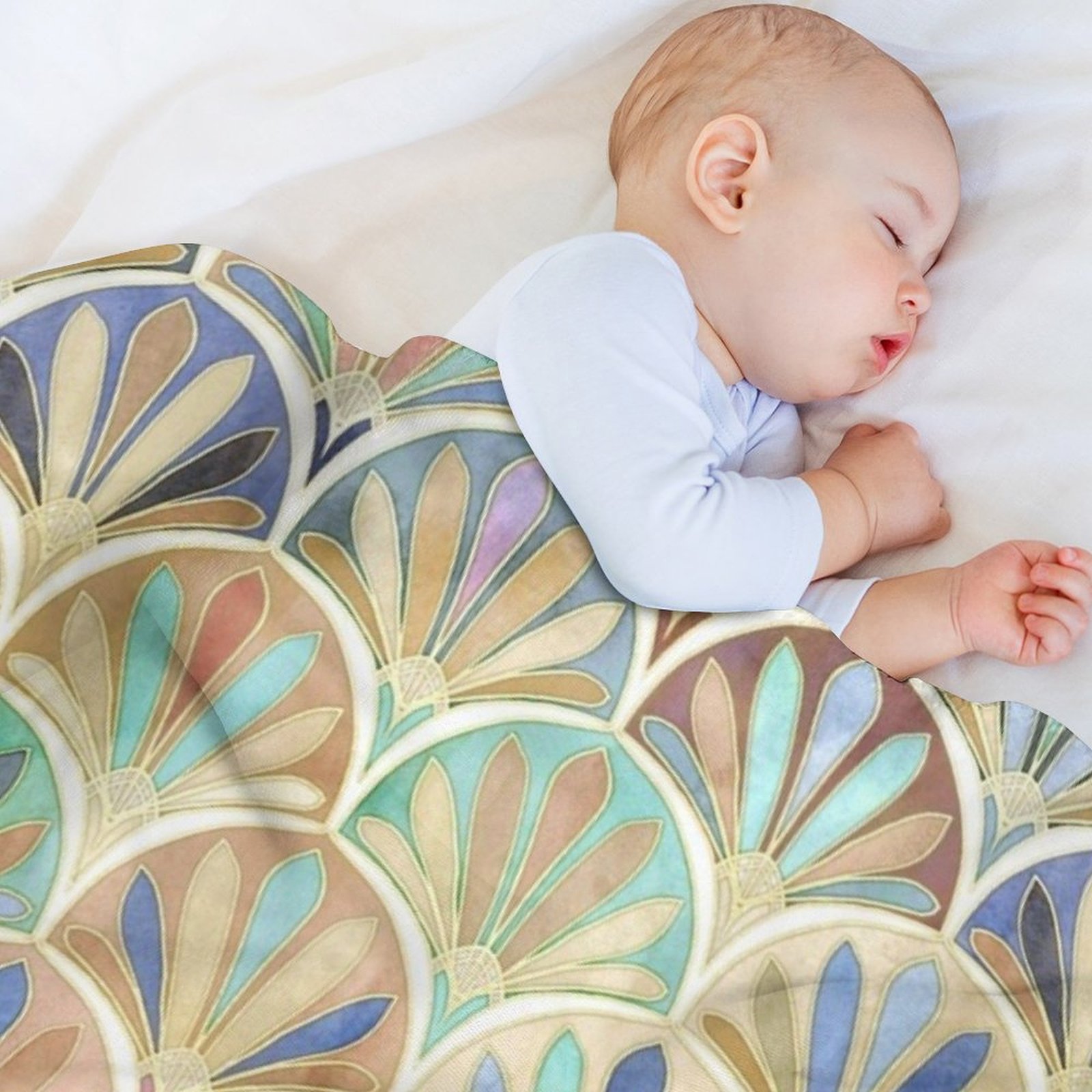 Autumn Neutrals Vintage Twenti - Neutral Throw Blanket 评论和价格