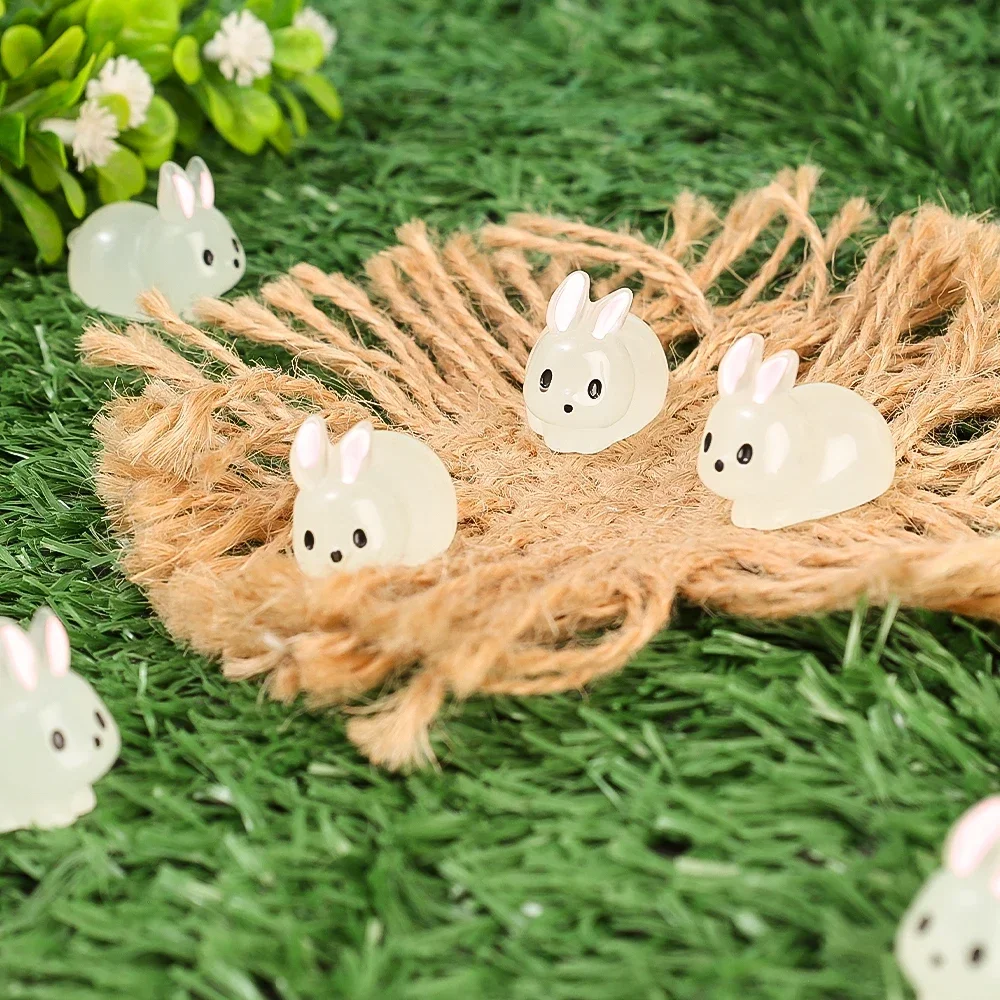 50/2Pcs Mini Glow Rabbit Ornam - Home Decor Aesthetic Pinterest 评论和价格