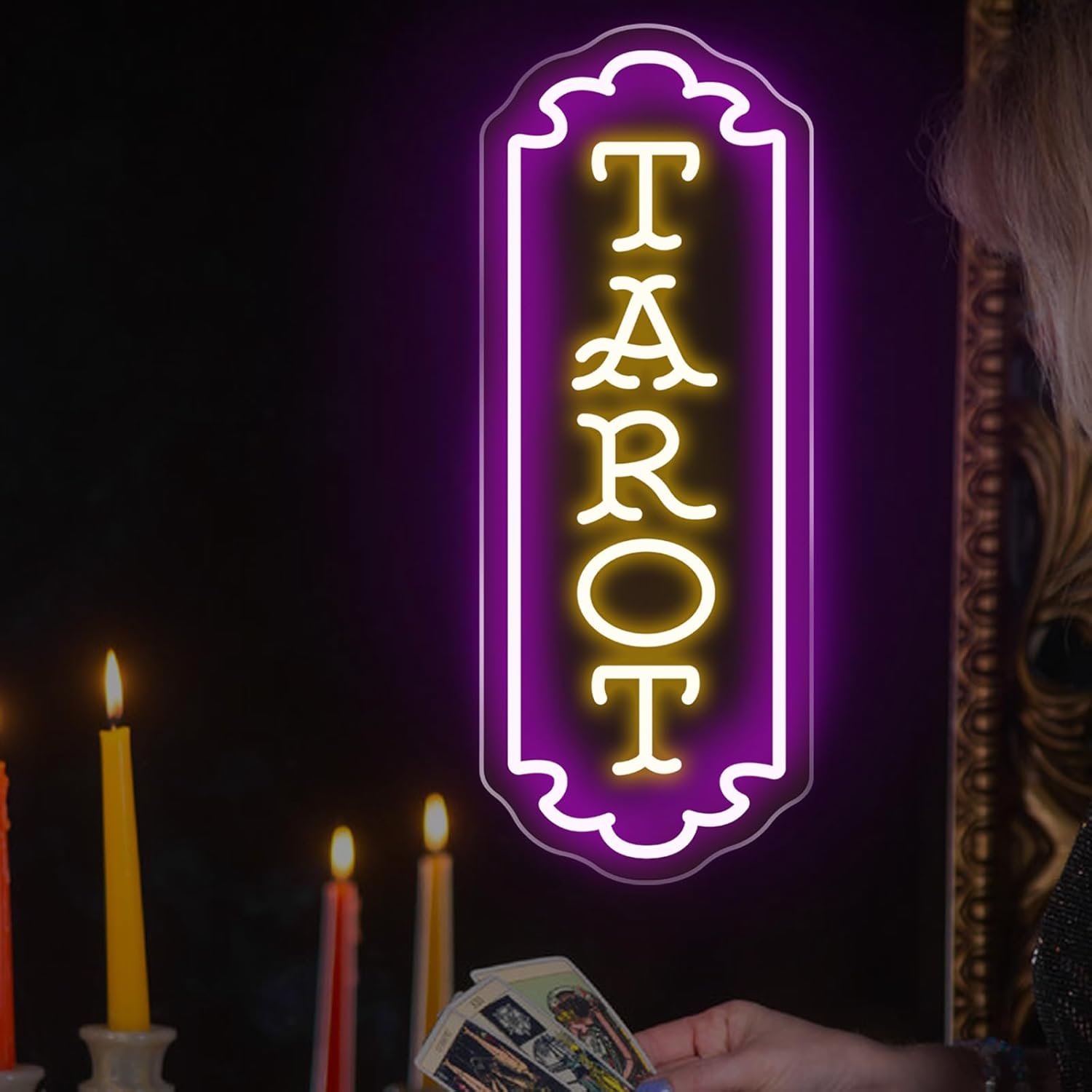Tarot Neon Sign USB Powered My - Home Decor Lamp 评论和价格