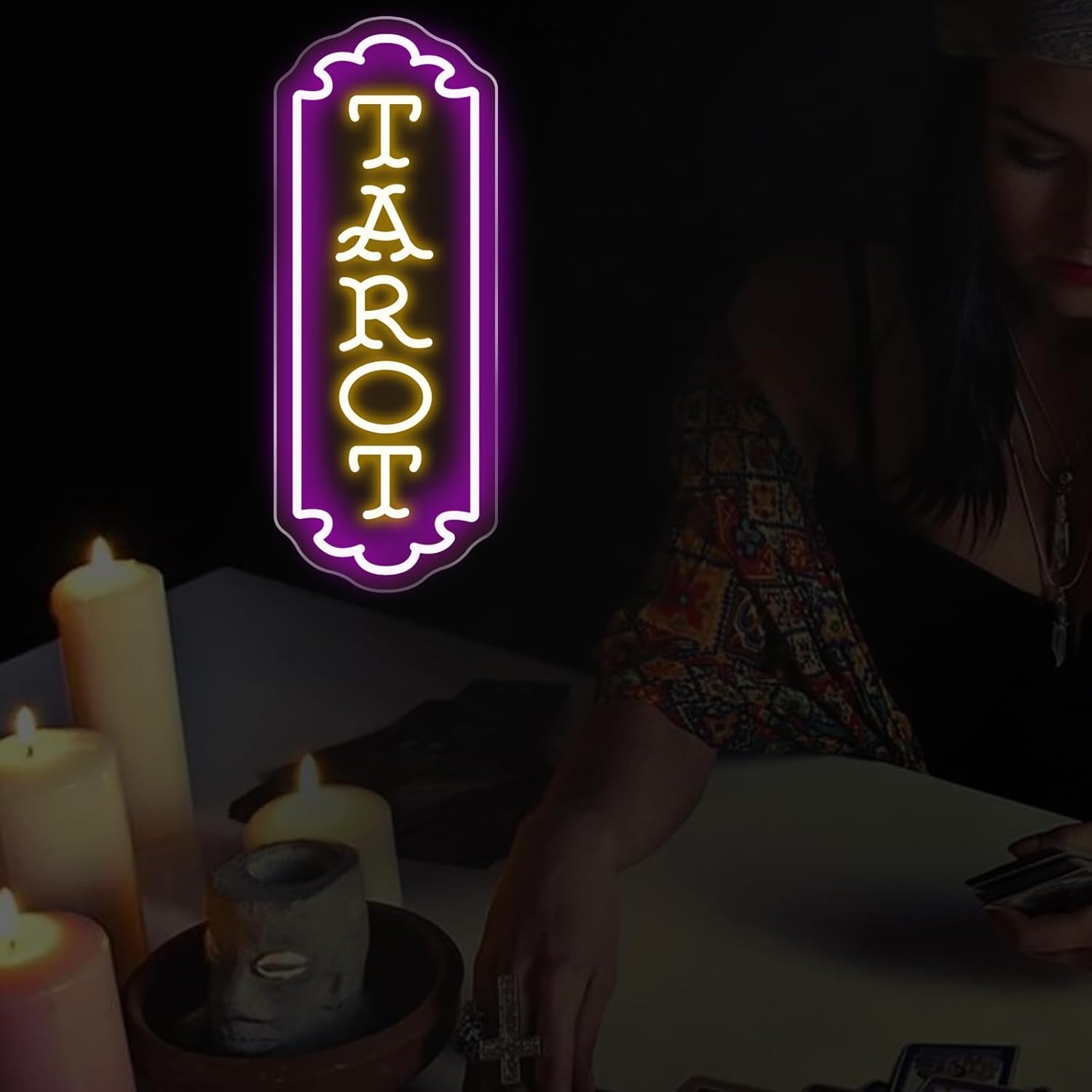 Tarot Neon Sign USB Powered My - Home Decor Lamp 评论和价格