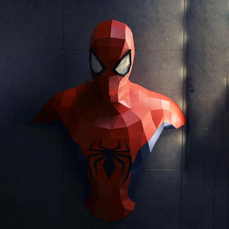 Spider Man Super Heroes Deadpo - Home Decor Scrap 评论和价格