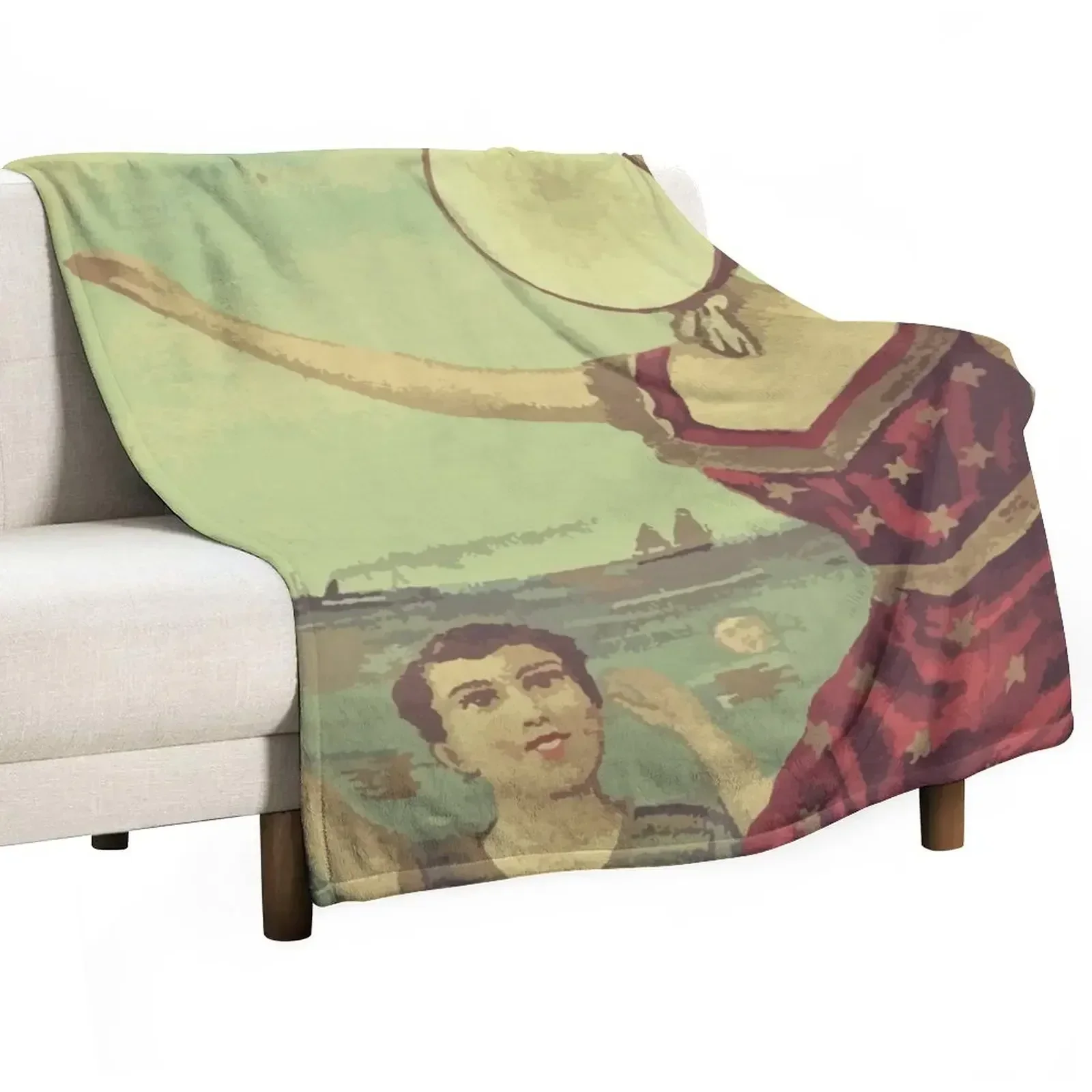 Neutral Milk Hotel In the Aero - Neutral Throw Blanket 评论和价格