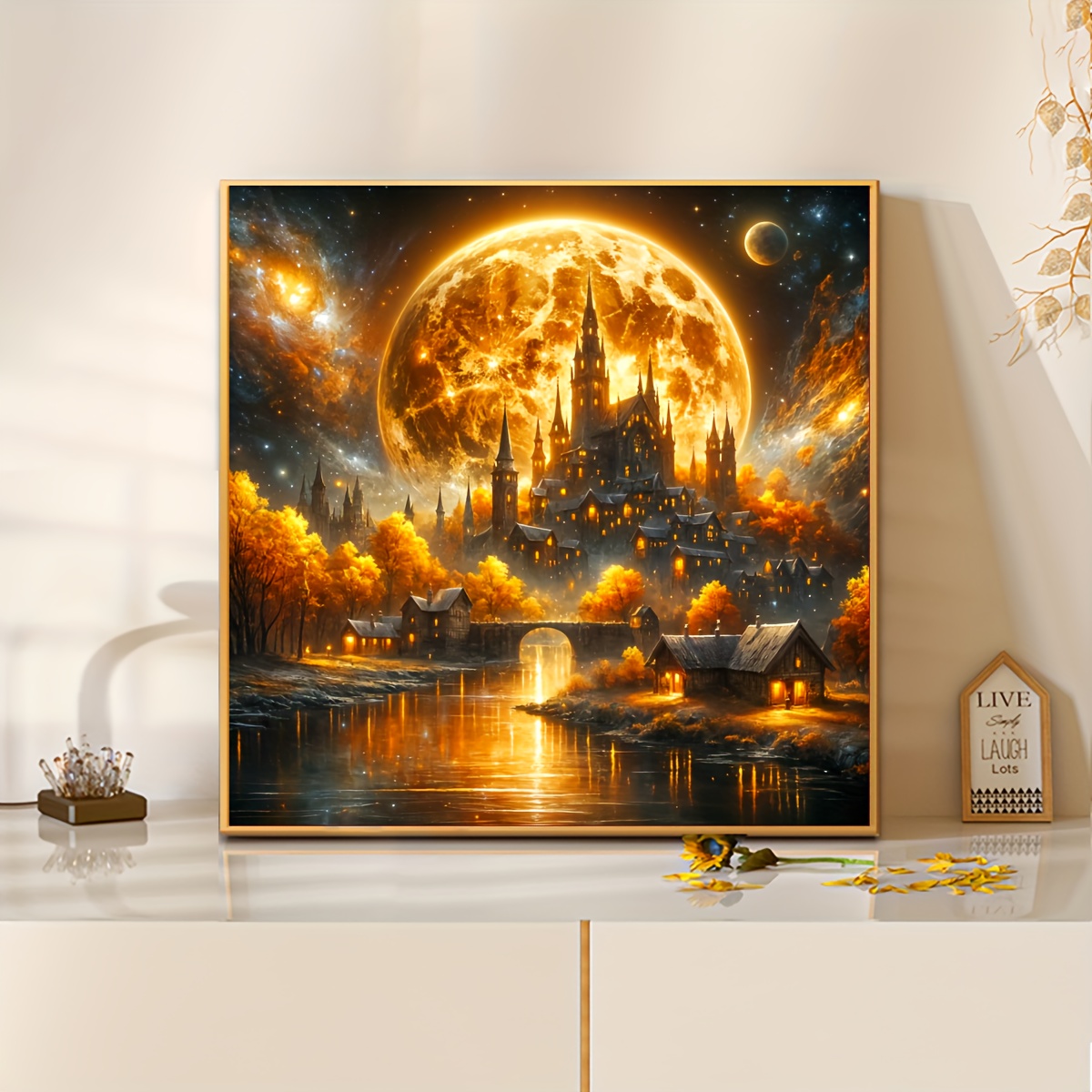Castle Under The Moonlight Jig - Home Decor Under 500 评论和价格