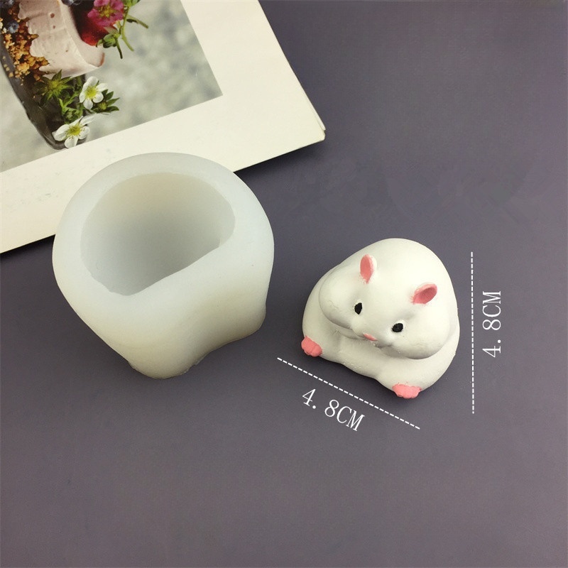 DIY Cute Hamster Mold Chocolat - Home Decor Manufacturers 评论和价格