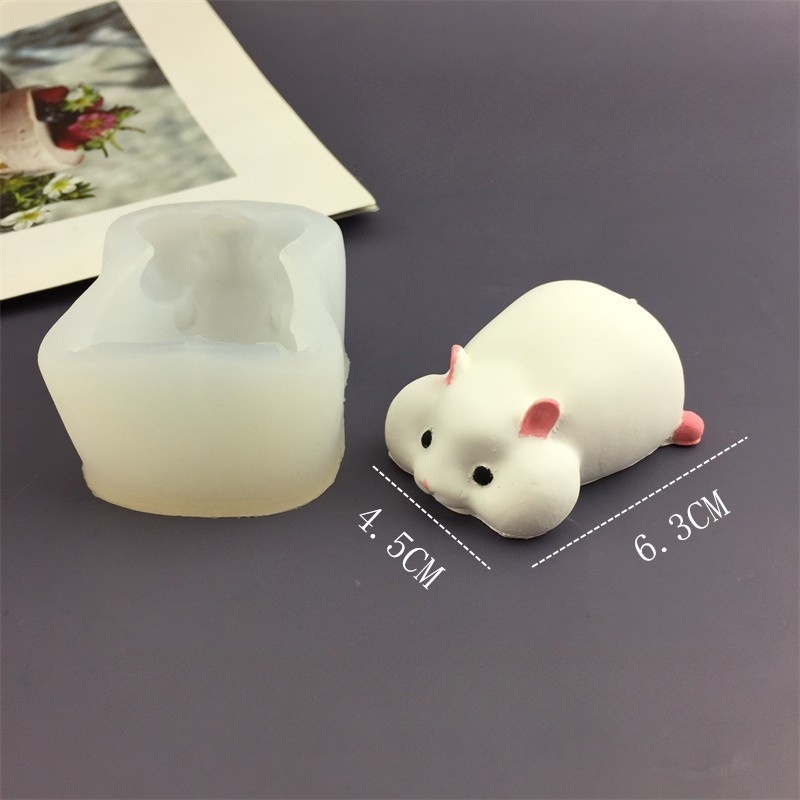 DIY Cute Hamster Mold Chocolat - Home Decor Manufacturers 评论和价格