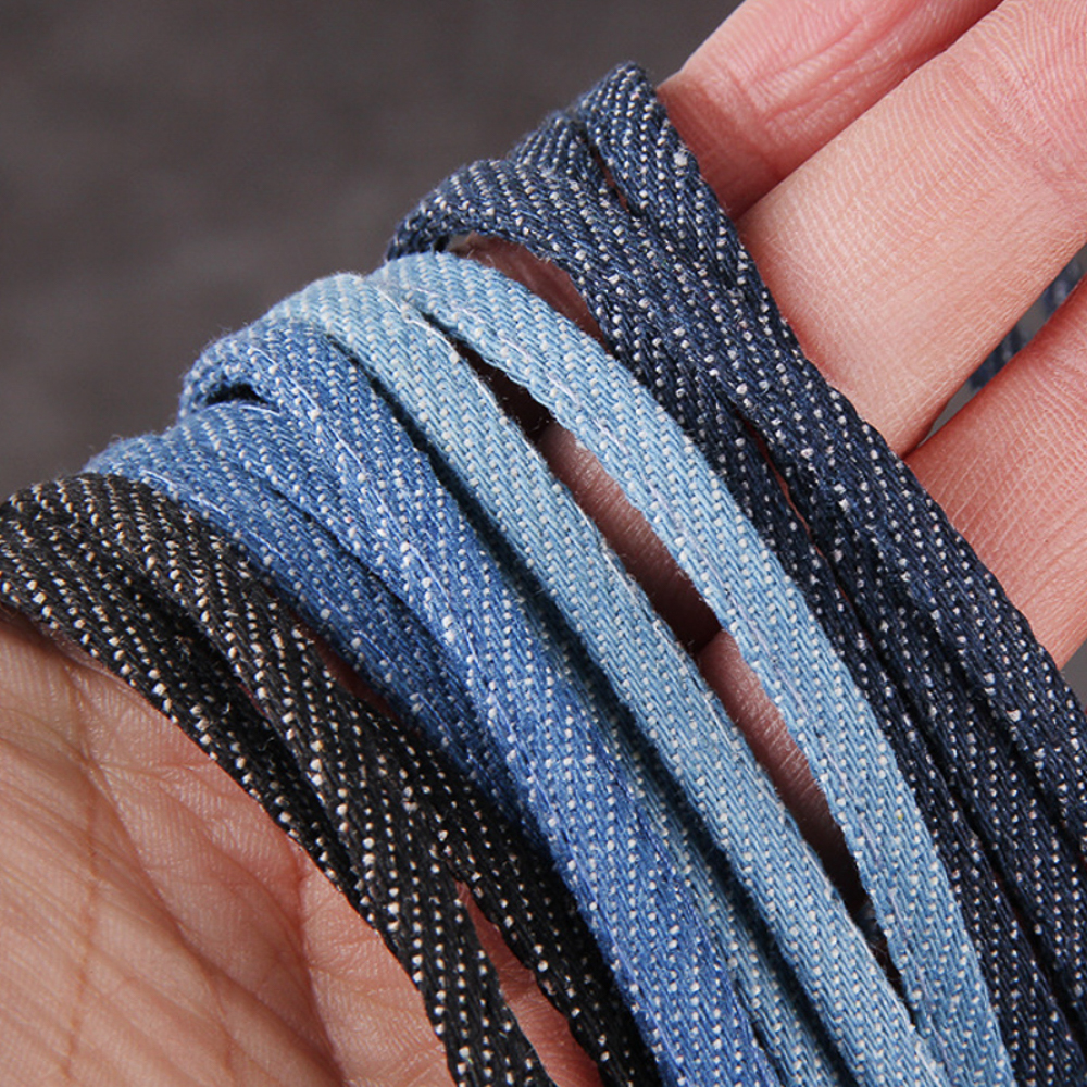 5meters 5mm Denim Strap Falt C - Home Decor Manufacturers 评论和价格