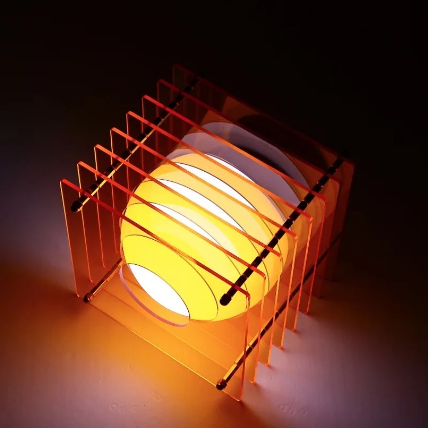 DIY Acrylic Thousand Layer Lam - Home Decor Lamp 评论和价格