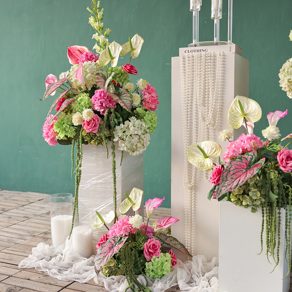 Wedding DIY Decor Artificial F - Home Decor Event 评论和价格