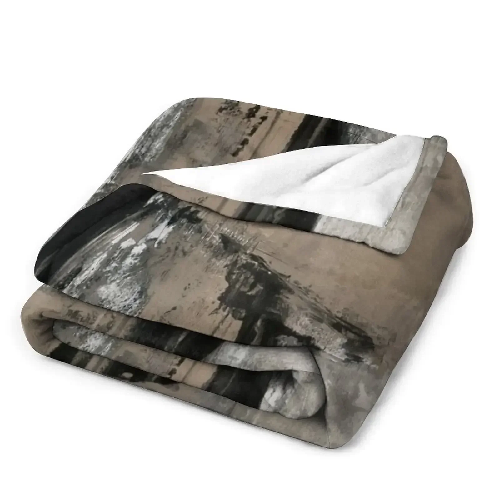 neutral abstract Throw Blanket - Neutral Throw Blanket 评论和价格