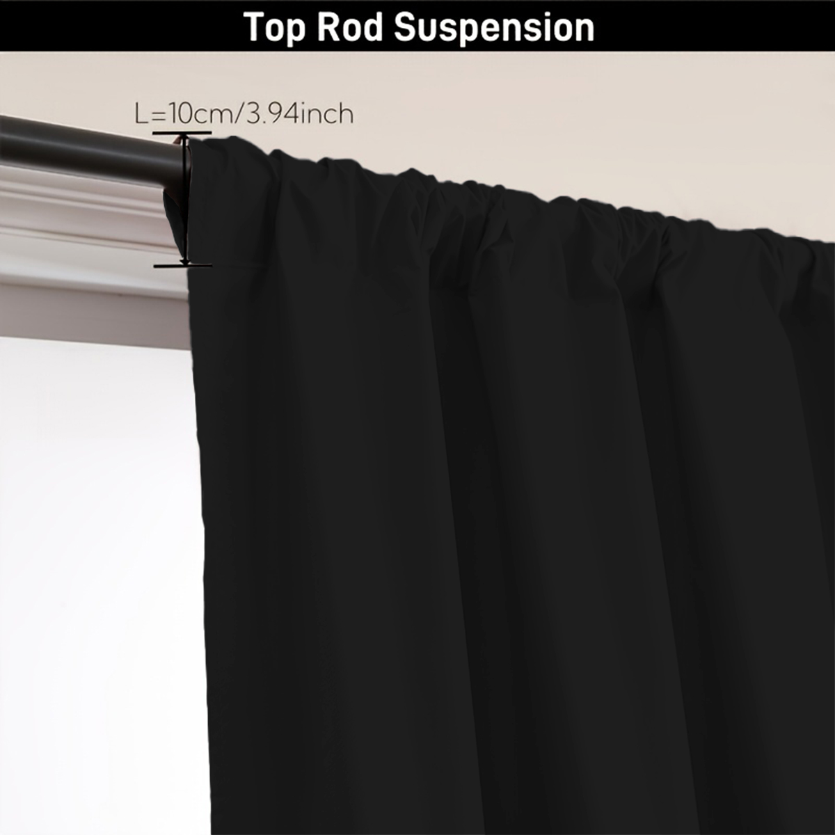 1 Piece of Simple Solid Color  - Home Decor Curtain 评论和价格