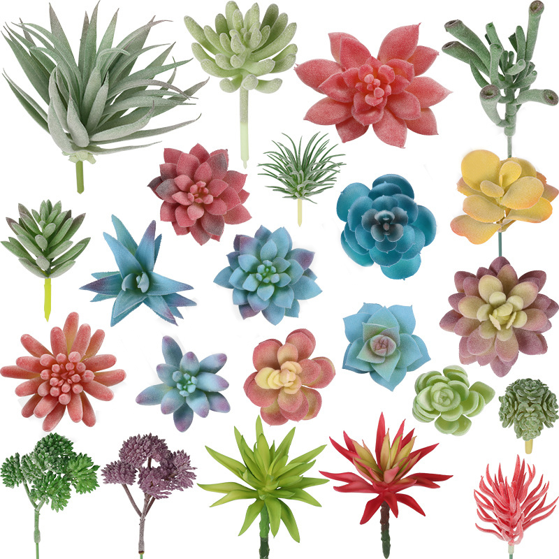DIY Simulated Succulent Plants - Victory Home Decor 评论和价格