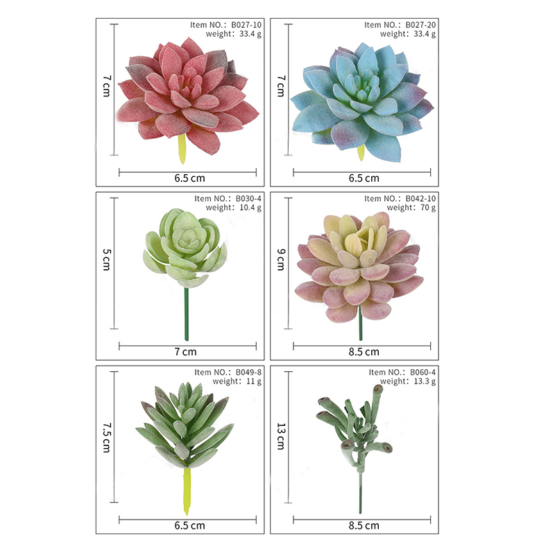 DIY Simulated Succulent Plants - Victory Home Decor 评论和价格