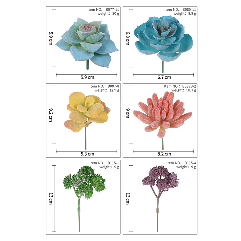 DIY Simulated Succulent Plants - Victory Home Decor 评论和价格
