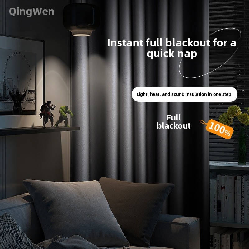 Thickened Full Shade Blackout  - Home Decor Curtain 评论和价格