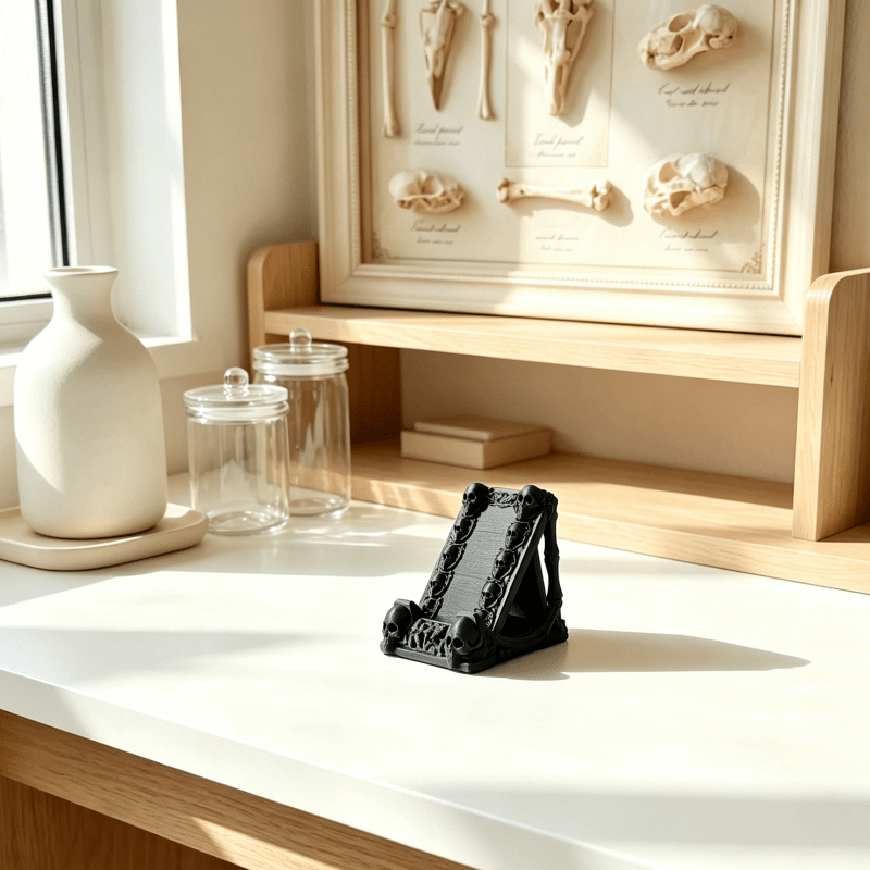 One 3D-printed Gothic skull ph - Home Decor Gothic 评论和价格