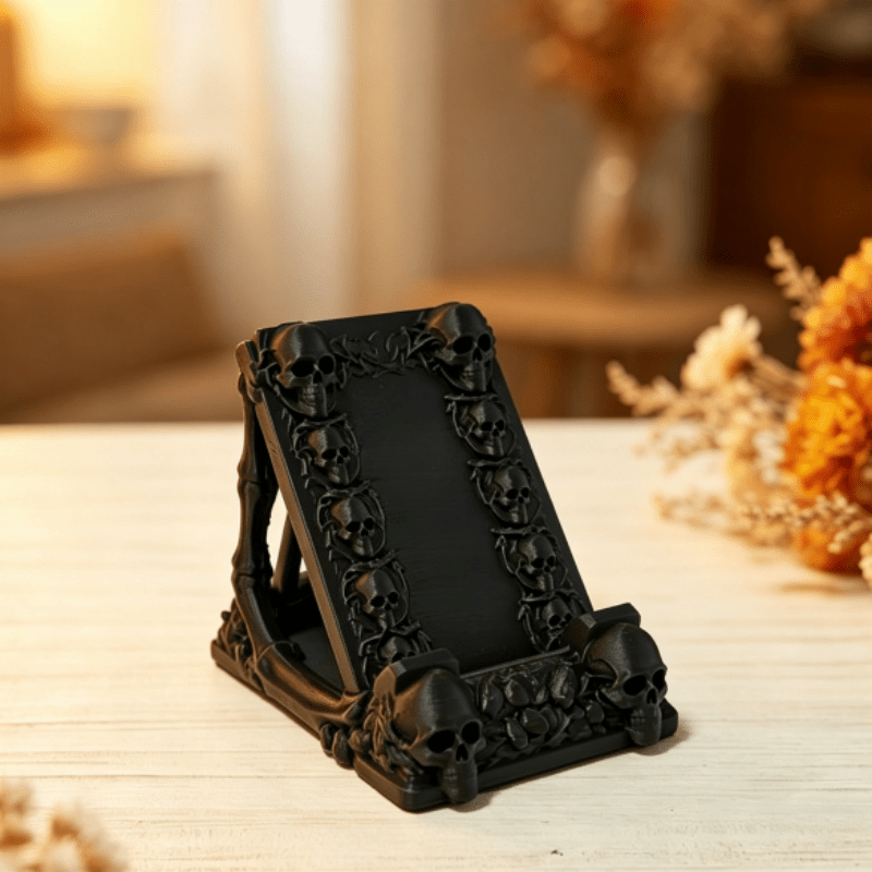 One 3D-printed Gothic skull ph - Home Decor Gothic 评论和价格