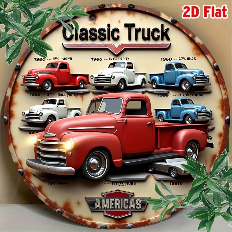 Round Metal Tin Sign Wall Deco - Home Decor Manufacturers 评论和价格