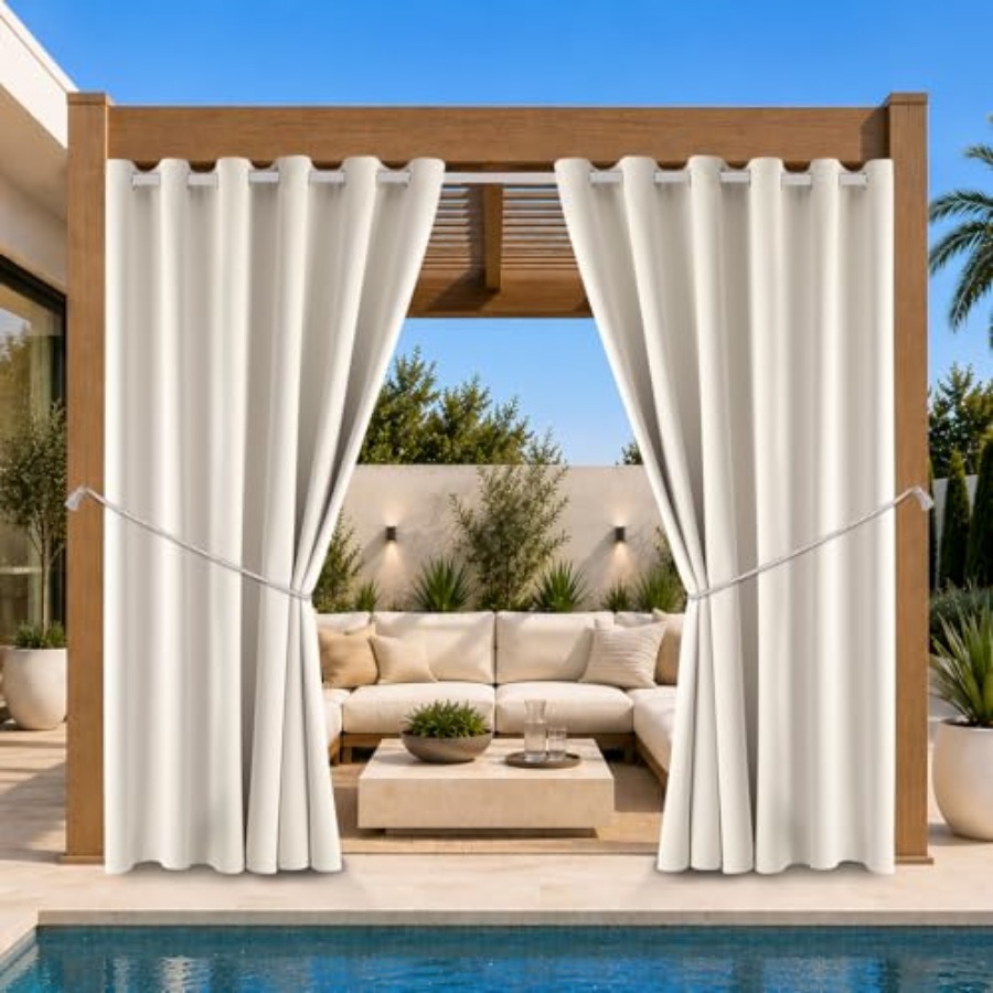 Waterproof Outdoor Curtain W84 - Home Decor Curtain 评论和价格