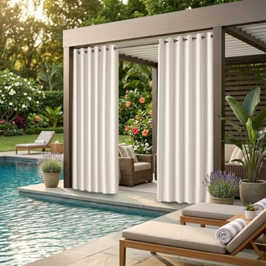 Waterproof Outdoor Curtain W84 - Home Decor Curtain 评论和价格