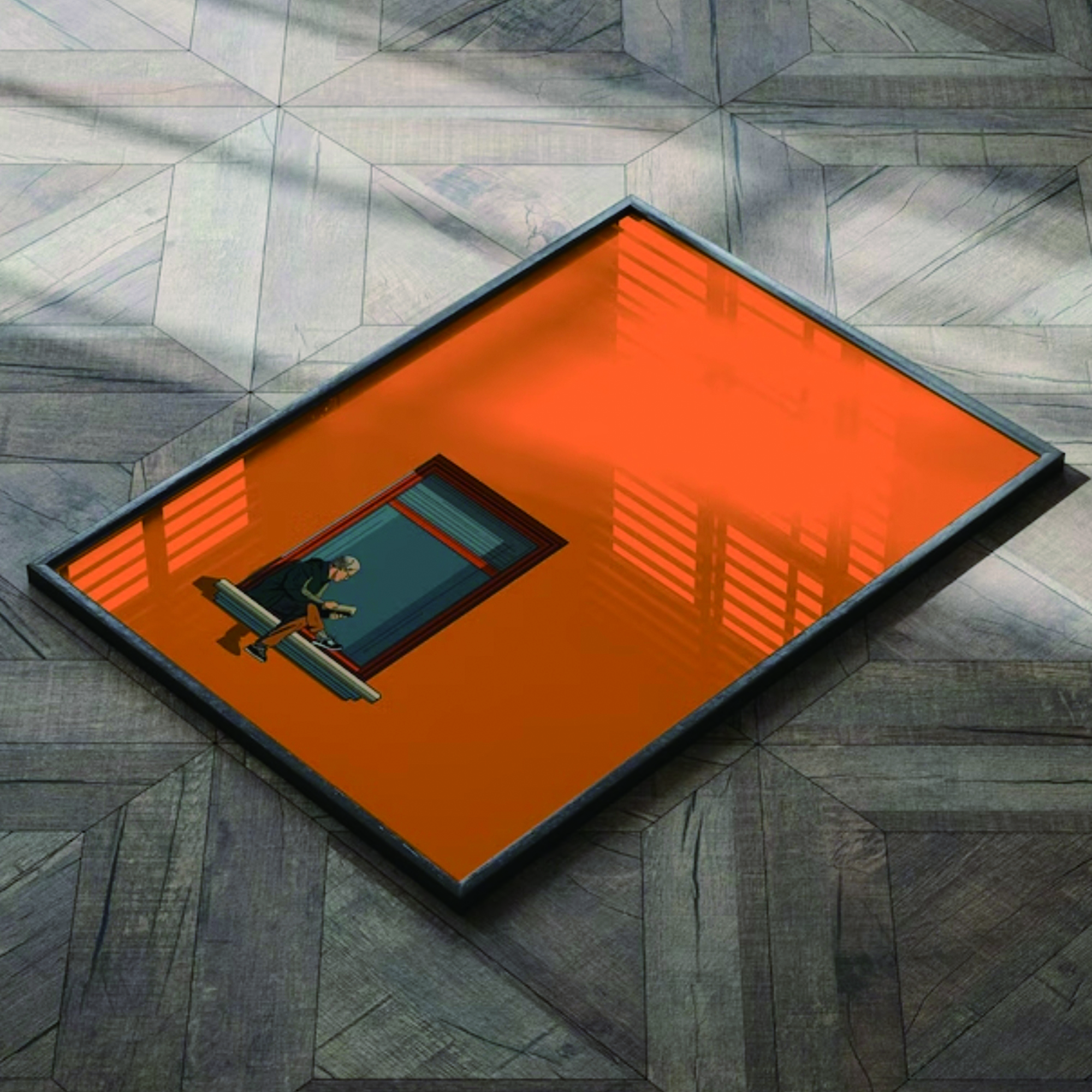 Orange Minimalist Dopamine War - Home Decor Dopamine 评论和价格