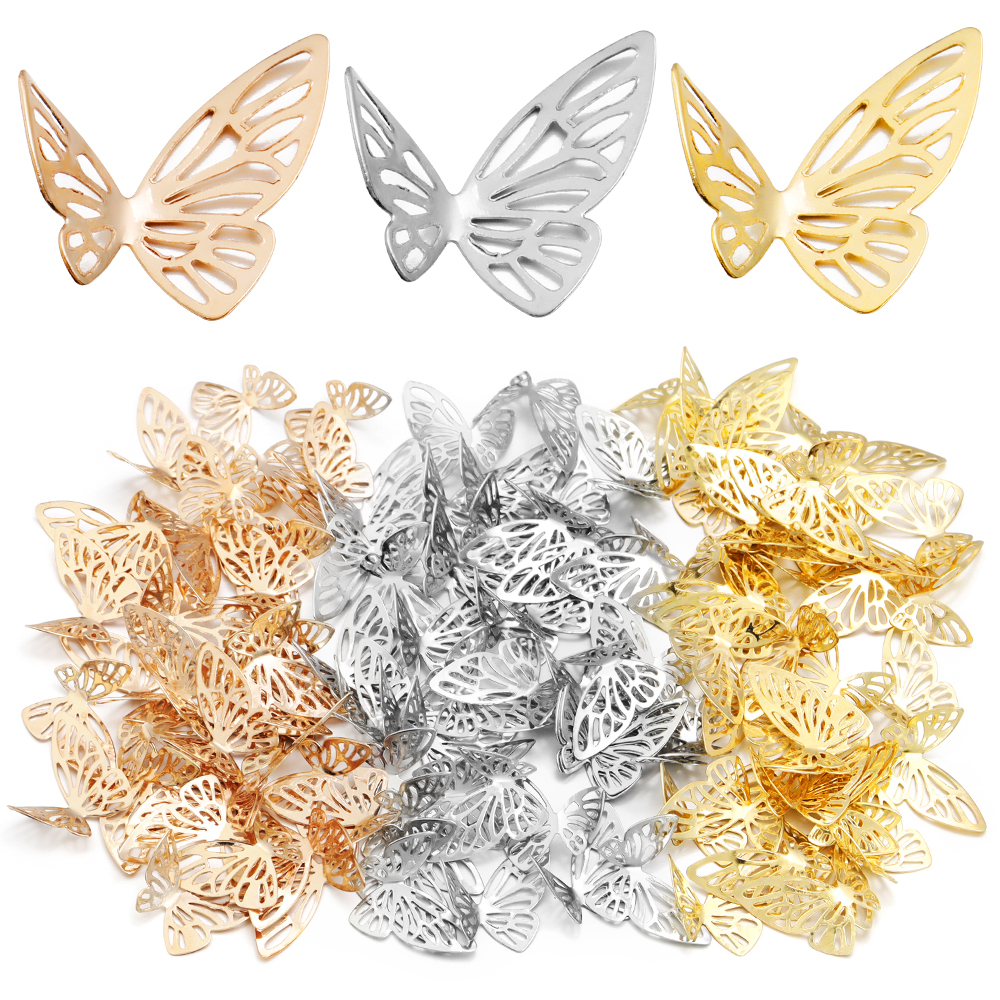 50-100pcs/lot 19x17mm Metal Ir - Home Decor Manufacturers 评论和价格