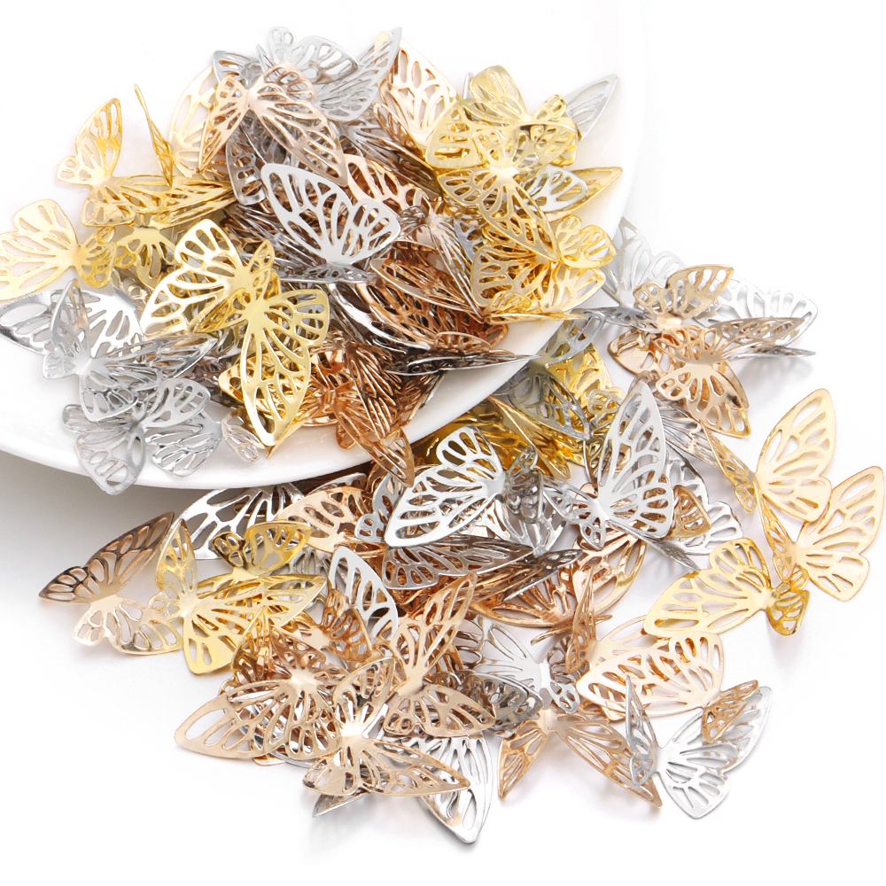 50-100pcs/lot 19x17mm Metal Ir - Home Decor Manufacturers 评论和价格