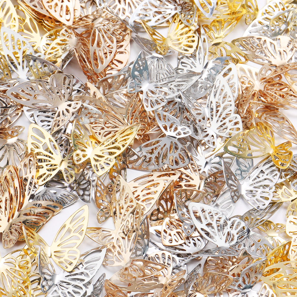 50-100pcs/lot 19x17mm Metal Ir - Home Decor Manufacturers 评论和价格