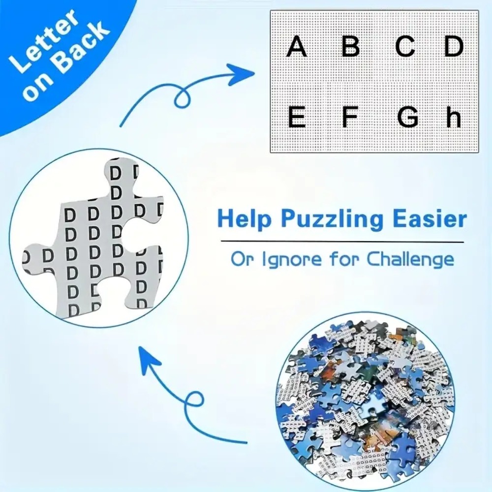 500/1024PCS Jigsaw Puzzle The  - Home Decor Under 500 评论和价格