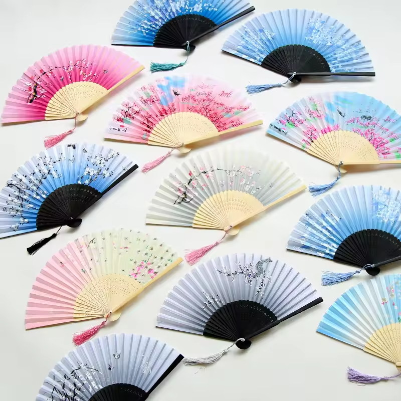 Folding Hand Fan Weddings Trad - Home Decor Scrap 评论和价格