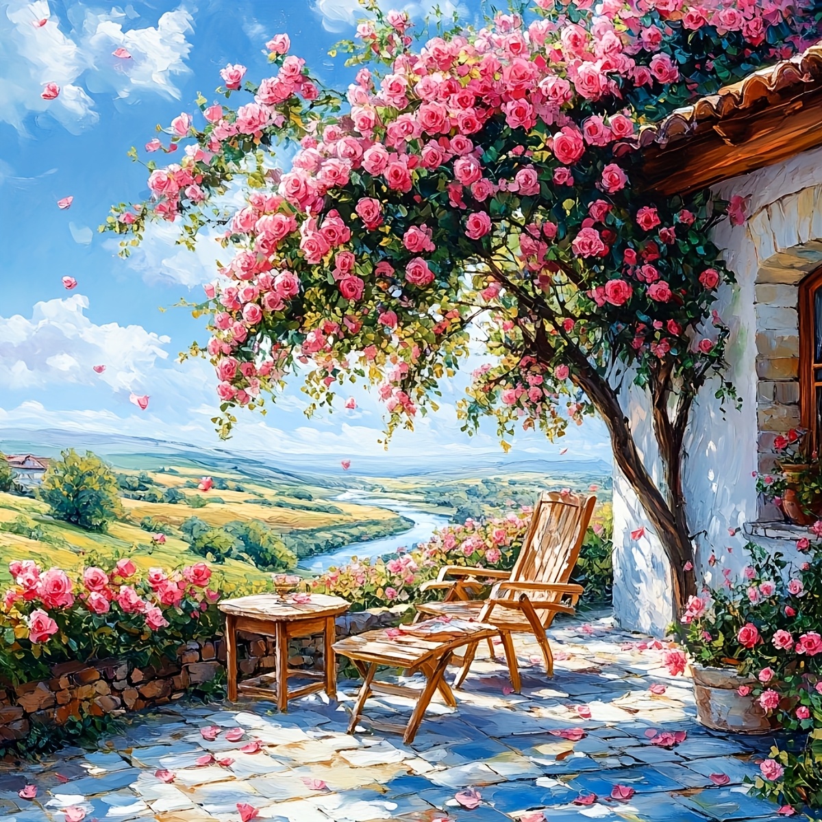 Leisure Time Under The Flower  - Home Decor Under 500 评论和价格