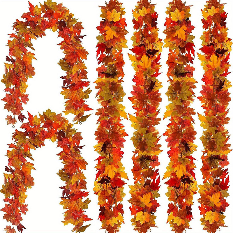 2M Artificial Fall Maple Leaf  - Victory Home Decor 评论和价格