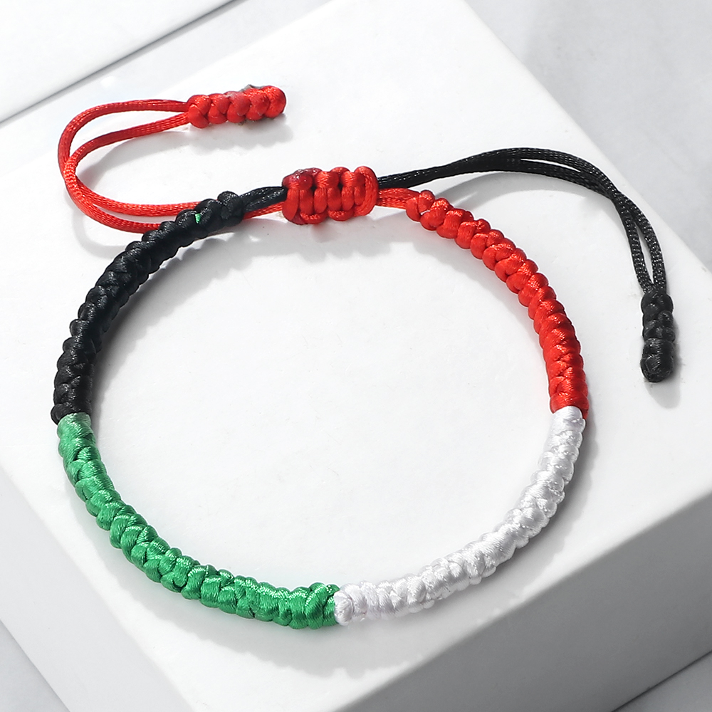 Palestine Flag String Bracelet - Home Decor Uae 评论和价格